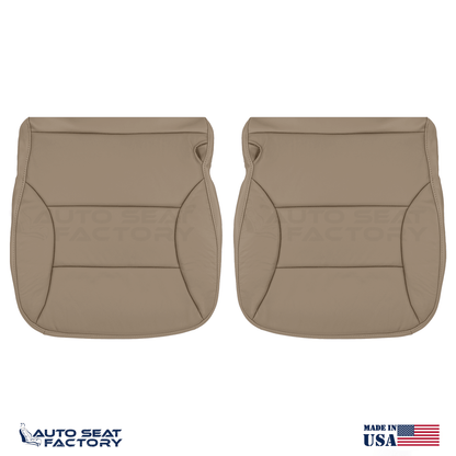 Fits 1997 - 2001 Ford Expedition Front Bucket Tan Vinyl Replacement Seat Covers - OEM-Style Replacement Seat Cover