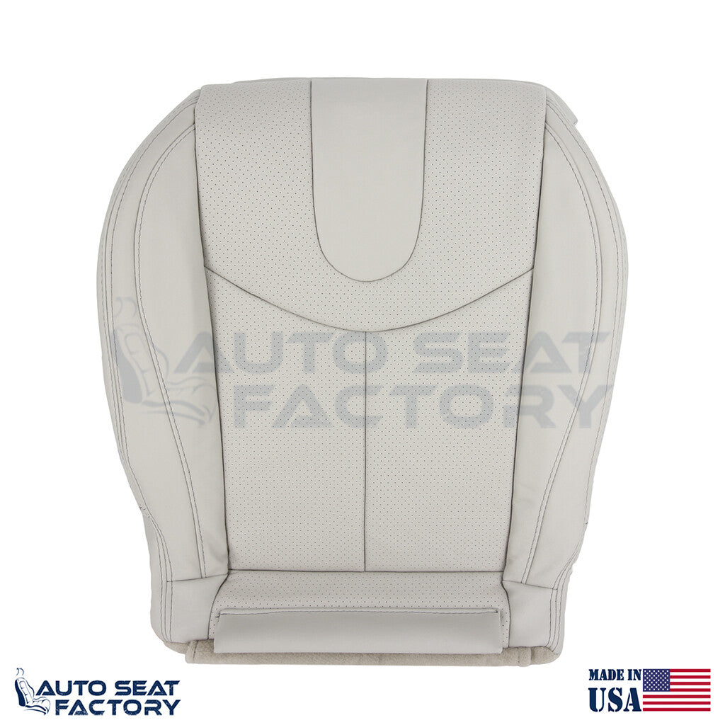 Perforated Driver Bottom Seat Cover Fits 2009 - 2013 Infiniti G37 CONVERTIBLE - OEM-Style Replacement Seat Cover