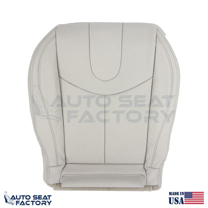 Perforated Driver Bottom Seat Cover Fits 2009 - 2013 Infiniti G37 CONVERTIBLE - OEM-Style Replacement Seat Cover