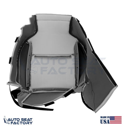 Black Vinyl PASSENGER Seat Cover Fits Saab 9-3 CONVERTIBLE 2004 - 2009 - OEM-Style Replacement Seat Cover
