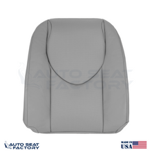 2006 - 2012 Fits Toyota RAV4 Perforated PASSENGER Gray Vinyl Seat Covers 2PCS - OEM-Style Replacement Seat Cover