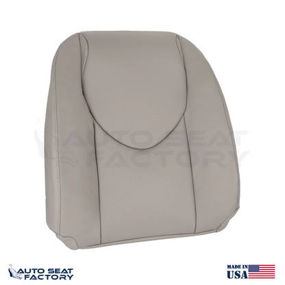 2006 - 2008 Fits Toyota RAV4 Front Left Right Taupe Leather Seat Covers, Perf. - OEM-Style Replacement Seat Cover