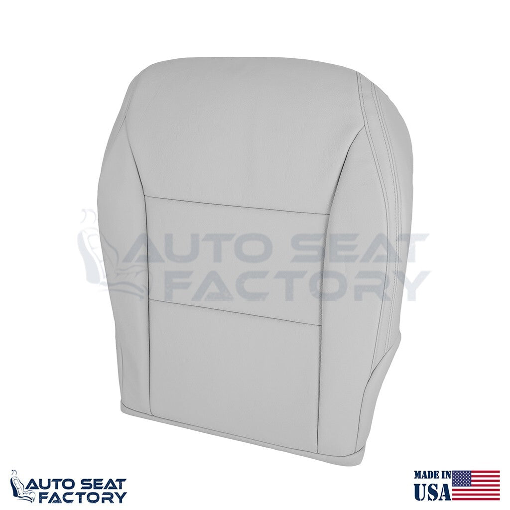 For 2014 2015 Mercedes Benz CLA 250 Left & Right Bottom Gray Vinyl Seat Covers - OEM-Style Replacement Seat Cover