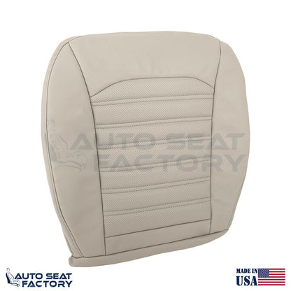 Replacement Dune Tan Vinyl Seat Cover SET For Ford Fusion 2013 - 2017 - OEM-Style Replacement Seat Cover