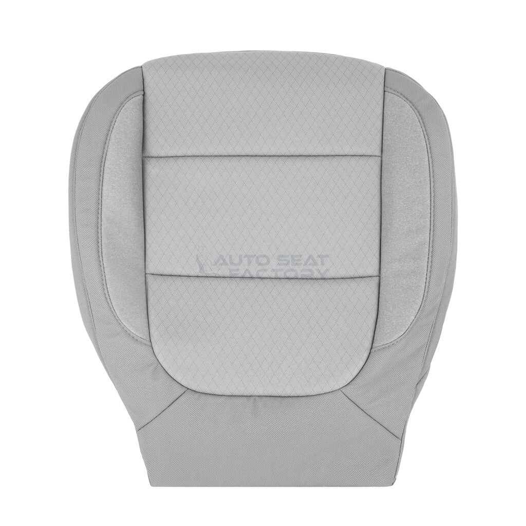 2019 - 2022 Chevy Silverado/ GMC Sierra Driver Bottom Gray Cloth Seat Cover - OEM-Style Replacement Seat Cover