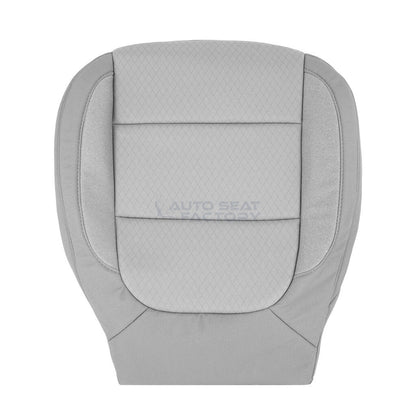 2019 - 2022 Chevy Silverado/ GMC Sierra Driver Bottom Gray Cloth Seat Cover - OEM-Style Replacement Seat Cover
