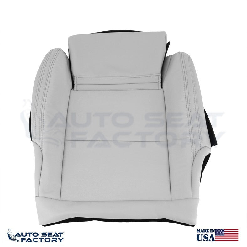 Replacement Fits 2016 - 2019 Mercedes CLA Driver Bottom Gray Vinyl Seat Cover - OEM-Style Replacement Seat Cover