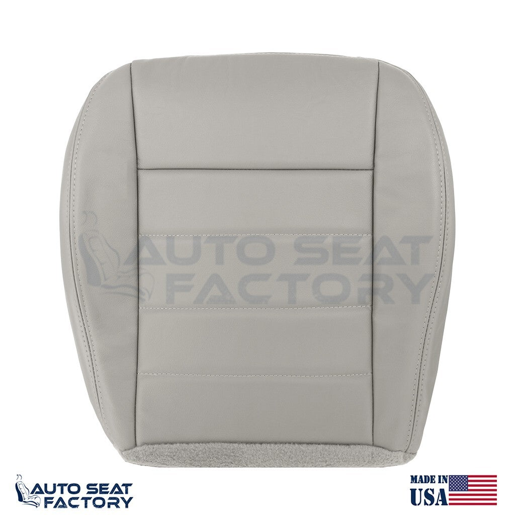 Fits 2006 - 2008 Dodge Magnum Left & Right Bottom Graystone Vinyl Seat Covers - OEM-Style Replacement Seat Cover