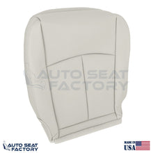 2014 - 2020 Fits Infiniti Q50 PASSENGER Bottom Gray Vinyl Seat Cover, PERFORATED - OEM-Style Replacement Seat Cover