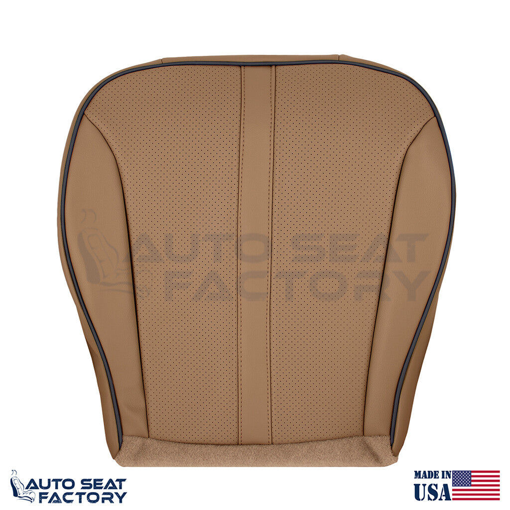 Replacement 2011 2012 2013 Fits Lincoln MKX Perforated Bottom Leather Seat Cover - OEM-Style Replacement Seat Cover