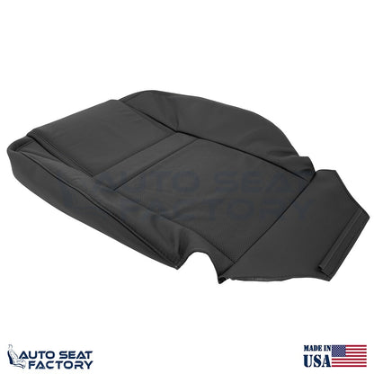Fits 2006 2007 Chevy Monte Carlo Left Right Top Perf. Black Vinyl Seat Covers - OEM-Style Replacement Seat Cover