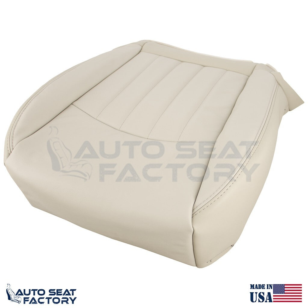 2014 - 2017 Fits Infiniti QX50 Driver Side Bottom Wheat Vinyl Seat Cover - OEM-Style Replacement Seat Cover