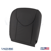 2006 - 2012 Fits Toyota RAV4 Perforated PASSENGER Bottom Black Vinyl Seat Cover - OEM-Style Replacement Seat Cover