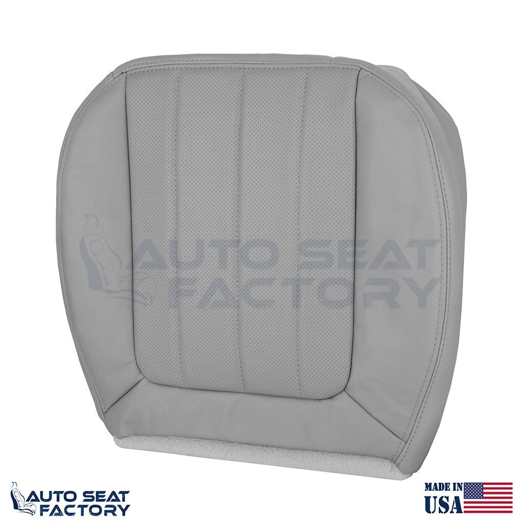 2003 - 2006 Fits Lincoln LS RIGHT Bottom Dove Vinyl Seat Cover, Perforated - OEM-Style Replacement Seat Cover