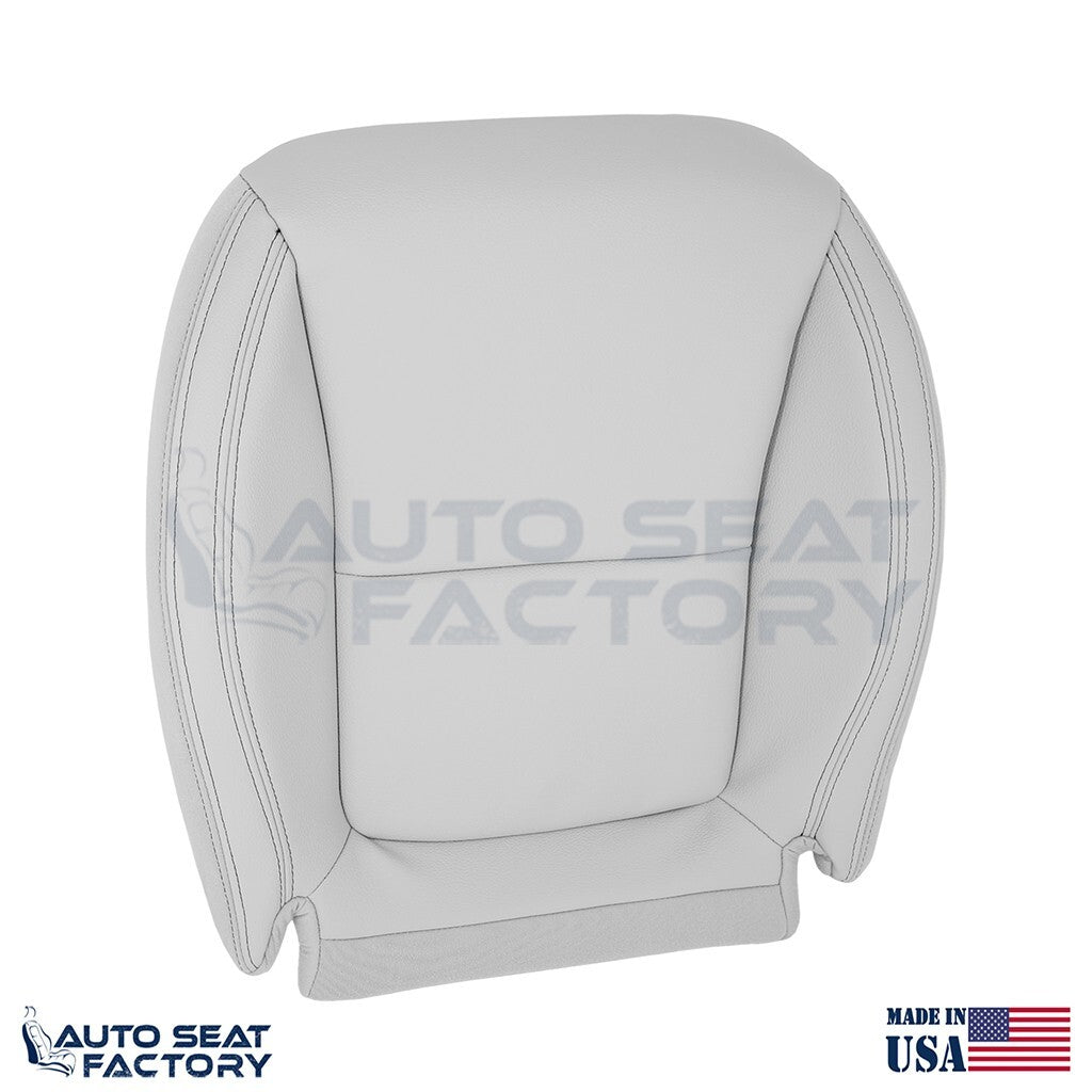 Fits 2012 - 2016 Mercedes Benz SLK PASSENGER Bottom Gray Seat Cover - OEM-Style Replacement Seat Cover