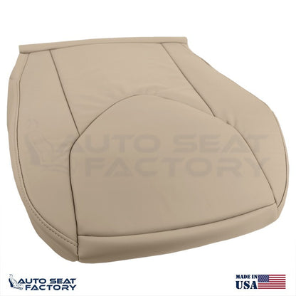 2009 - 2012 Fits Toyota RAV4 SOLID PASSENGER Side Bottom BEIGE Vinyl Seat Cover - OEM-Style Replacement Seat Cover