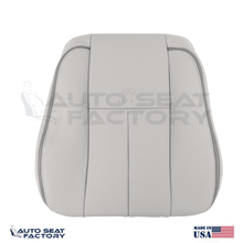2006 - 2010 Fits Infiniti M45 M35 Driver Top Gray Vinyl Seat Cover, Perforated - OEM-Style Replacement Seat Cover