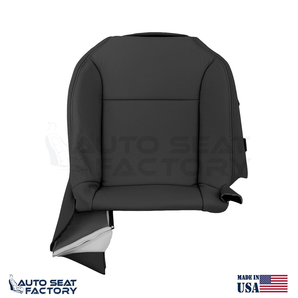 Black Vinyl PASSENGER Seat Cover Fits Saab 9-3 CONVERTIBLE 2004 - 2009 - OEM-Style Replacement Seat Cover