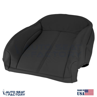Fits 2010 - 2013 Buick LaCrosse Left & Right Top Blk Vinyl Seat Covers, Perf. - OEM-Style Replacement Seat Cover