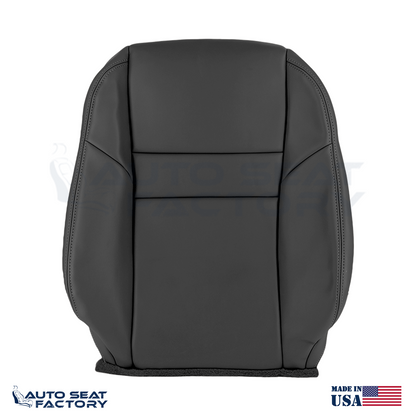 Fits 2003 - 2007 Honda Accord Sedan PASSENGER Top Synthetic Leather Seat Cover - OEM-Style Replacement Seat Cover