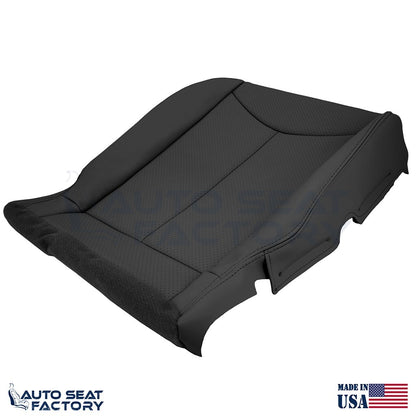 2009 - 2013 Fits Infiniti G37 Coupe PASSENGER Bottom Blk Vinyl Seat Cover, Perf. - OEM-Style Replacement Seat Cover