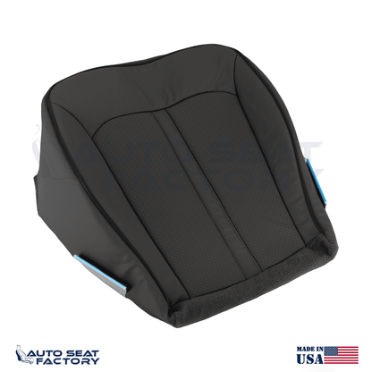 2011 -2015 Lincoln MKX Perf Left & Right Bottom Black Vinyl Seat Cover - OEM-Style Replacement Seat Cover