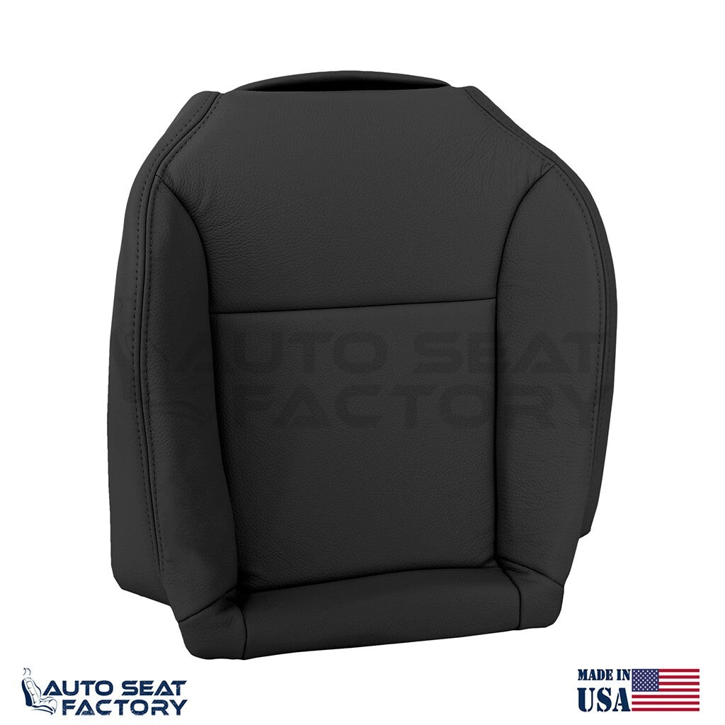 Black Vinyl PASSENGER Seat Cover Fits Saab 9-3 CONVERTIBLE 2004 - 2009 - OEM-Style Replacement Seat Cover