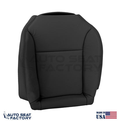 Black Vinyl PASSENGER Seat Cover Fits Saab 9-3 CONVERTIBLE 2004 - 2009 - OEM-Style Replacement Seat Cover