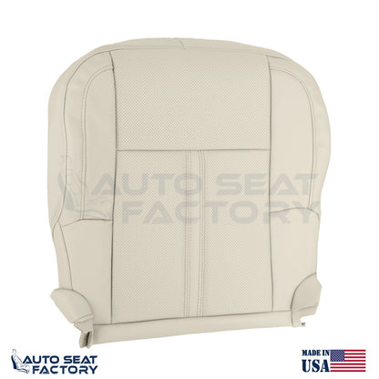 Fits 2009 - 2012 Lincoln MKS PASSENGER Cashmere Vinyl Seat Cover, Perforated 2PC - OEM-Style Replacement Seat Cover