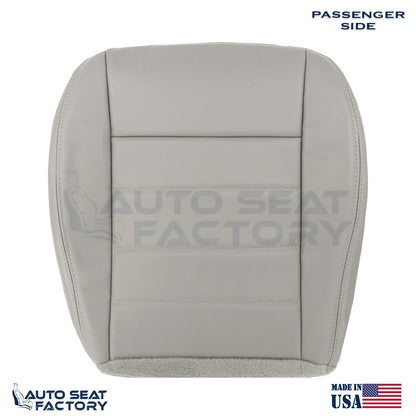 Fits 2006 - 2008 Dodge Magnum PASSENGER Bottom Solid Graystone Vinyl Seat Cover - OEM-Style Replacement Seat Cover
