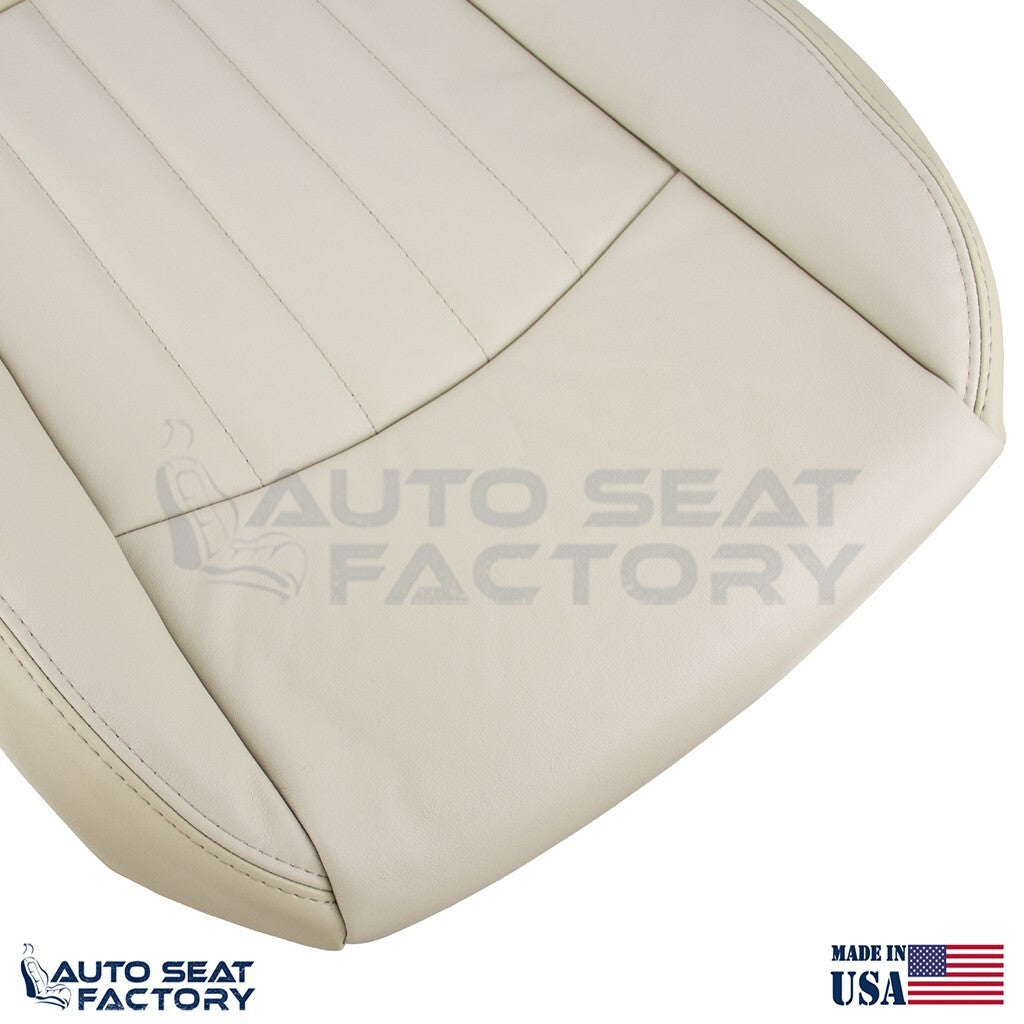 2014 - 2017 Fits Infiniti QX50 Front Driver Passenger Wheat Vinyl Seat Covers - OEM-Style Replacement Seat Cover