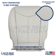 2009 - 2013 Fits Infiniti G37 CONVERTIBLE RIGHT Bottom Gray VL Seat Cover, Perf - OEM-Style Replacement Seat Cover