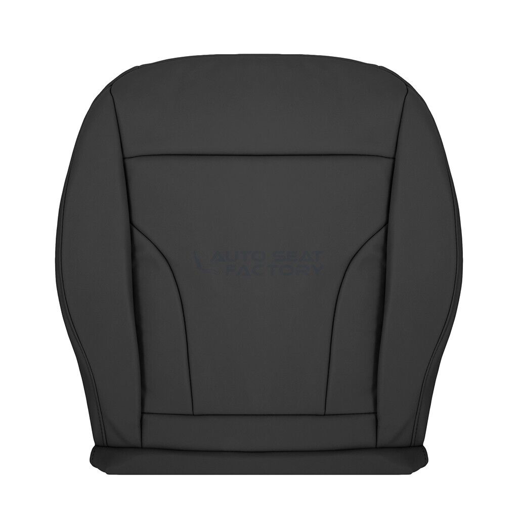 Replacement Fits 2013 - 2017 Audi Q5 PASSENGER Bottom Black Vinyl Seat Cover - OEM-Style Replacement Seat Cover