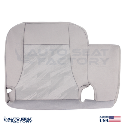 2004 2005 2006 Chevy Colorado Front Driver Split Bench 60 Gray Cloth Seat Cover - OEM-Style Replacement Seat Cover