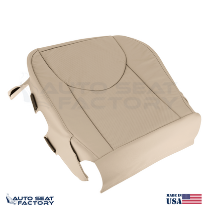 2009 - 2012 FITS Toyota RAV4 Driver Top & Bottom Beige Seat Covers Perforated VL - OEM-Style Replacement Seat Cover