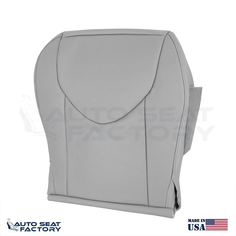 2006 - 2012 Fits Toyota RAV4 SOLID Left & Right Lower Ash Gray Vinyl Seat Cover - OEM-Style Replacement Seat Cover
