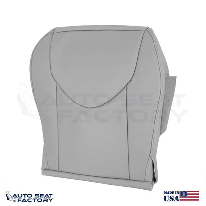 2006 - 2012 Fits Toyota RAV4 SOLID Left & Right Lower Ash Gray Vinyl Seat Cover - OEM-Style Replacement Seat Cover
