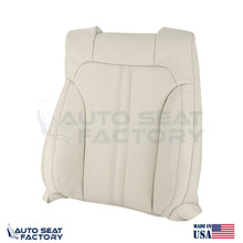 Fits 2009 - 2012 Lincoln MKS RIGHT Top Lt. Camel Vinyl Seat Cover, Perforated - OEM-Style Replacement Seat Cover