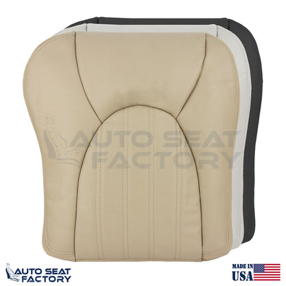 Replacement 1997 - 2000 Jaguar XK8 Driver Bottom Leather Seat Cover - OEM-Style Replacement Seat Cover