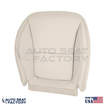 Fits 2012 - 2016 Mercedes Benz SLK Driver Bottom Sahara Beige Seat Cover - OEM-Style Replacement Seat Cover