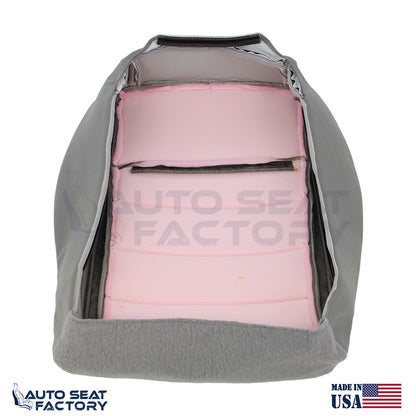 Fits 2006 - 2008 Dodge Magnum RIGHT Bottom Solid Lt Slate Gray Vinyl Seat Cover - OEM-Style Replacement Seat Cover