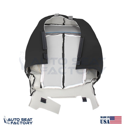 Fits 2010 - 2013 Buick LaCrosse Left & Right Top Blk Vinyl Seat Covers, Perf. - OEM-Style Replacement Seat Cover