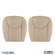 2009 -2012 Fits Toyota RAV4 Perforated Lower Left & Right BEIGE Vinyl Seat Cover - OEM-Style Replacement Seat Cover