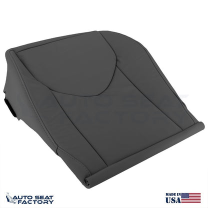 2006 - 2012 Fits Toyota RAV4 SOLID Lower Left & Right Black Vinyl Seat Covers - OEM-Style Replacement Seat Cover