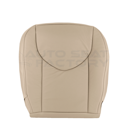 2009 -2012 Fits Toyota RAV4 Perforated Lower Left & Right BEIGE Vinyl Seat Cover - OEM-Style Replacement Seat Cover