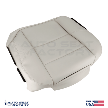 Replacement Fits 2007 - 2010 Volvo C70 PASSENGER Bottom Cream Vinyl Seat Cover - OEM-Style Replacement Seat Cover