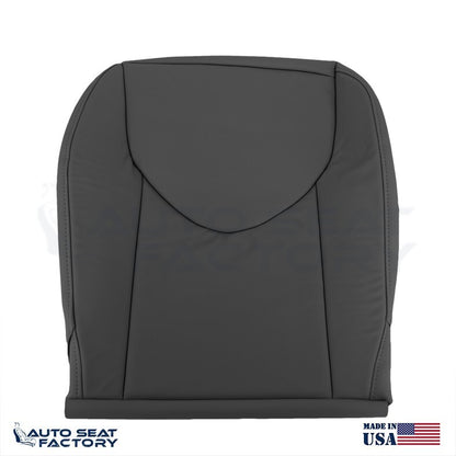 2006 - 2012 Fits Toyota RAV4 SOLID PASSENGER Side Bottom Black Vinyl Seat Cover - OEM-Style Replacement Seat Cover