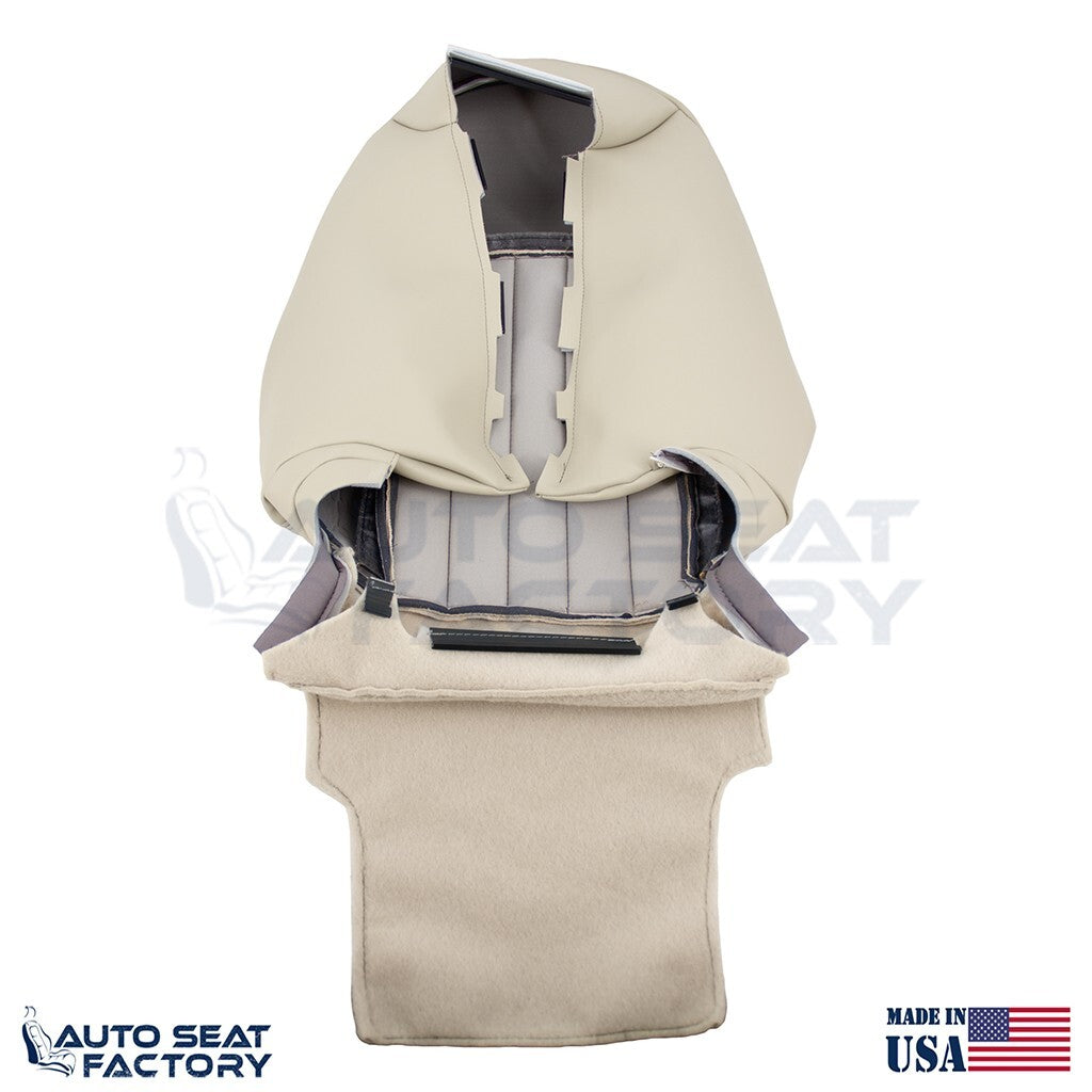 2014 - 2017 Fits Infiniti QX50 Driver Side Top Wheat Vinyl Seat Cover - OEM-Style Replacement Seat Cover