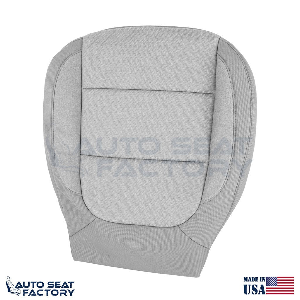 2019 - 2022 Chevy Silverado/ GMC Sierra PASSENGER Bottom Gray Cloth Seat Cover - OEM-Style Replacement Seat Cover