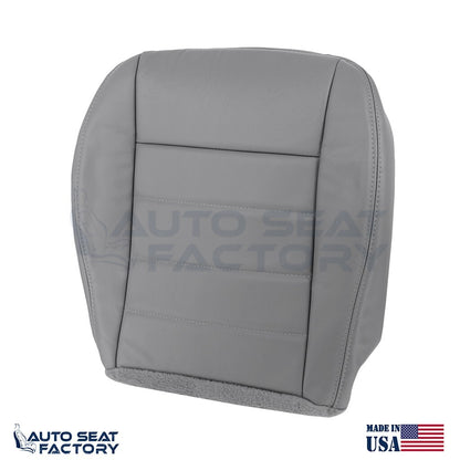 Fits 2006 - 2008 Dodge Magnum RIGHT Bottom Solid Lt Slate Gray Vinyl Seat Cover - OEM-Style Replacement Seat Cover